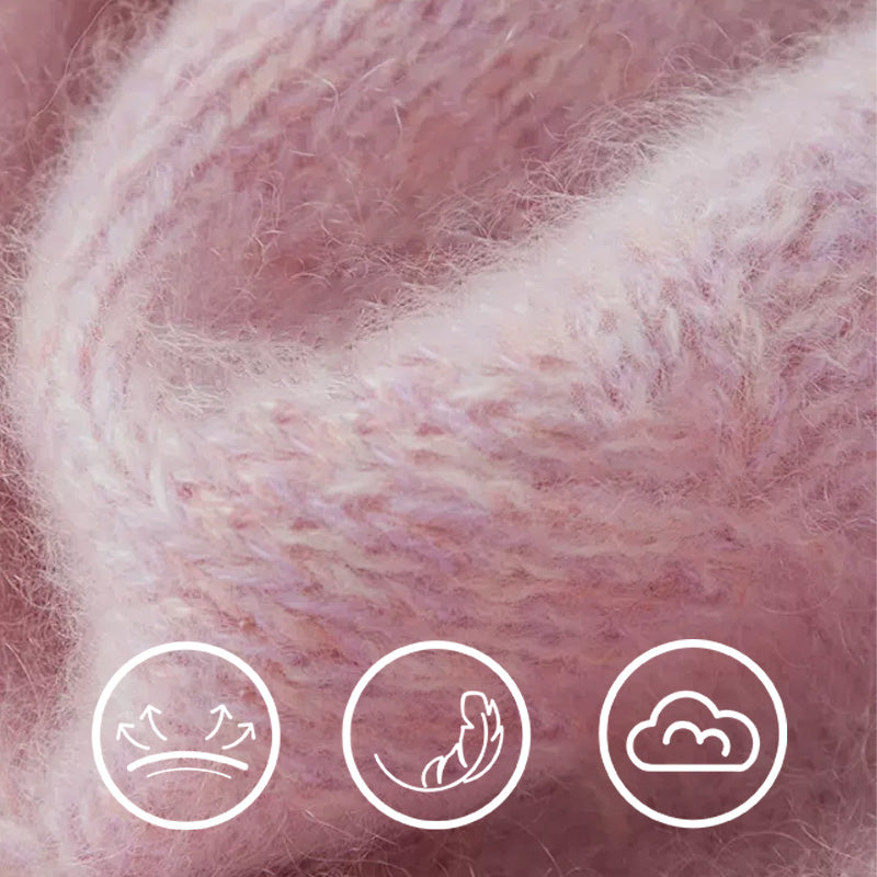 Dames gebreide off-shoulder bodycon sweater mini-jurk