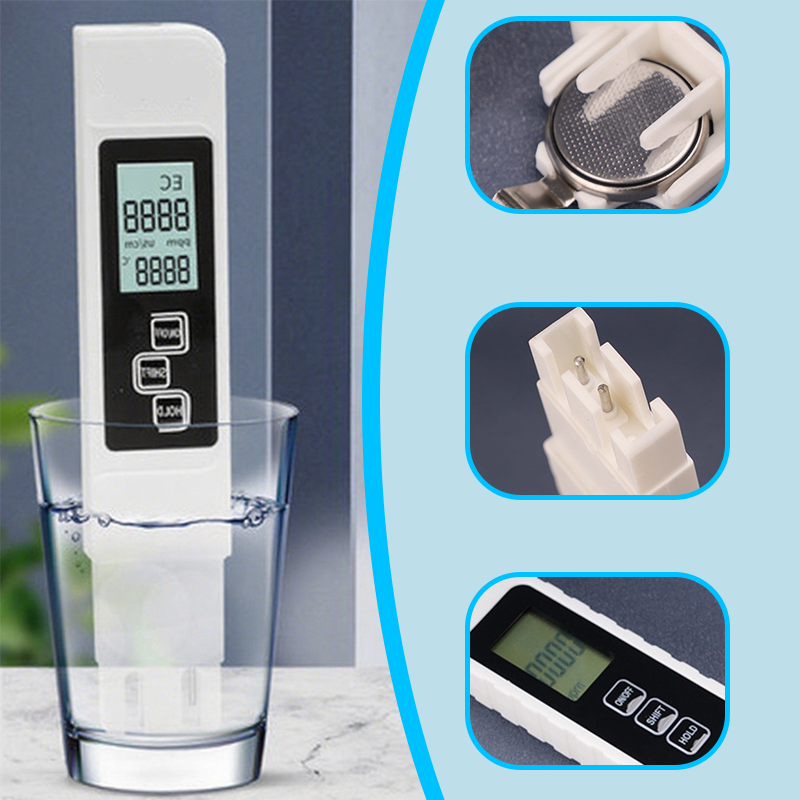 🔥Hot sale 🔥3-in-1 TDS Waterkwaliteit Tester