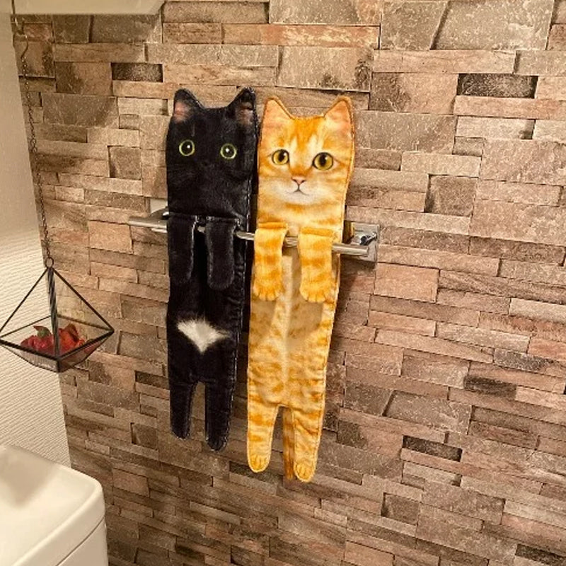 💖Uitverkoop 58% Korting😺Schattige kattenhanddoek🐾