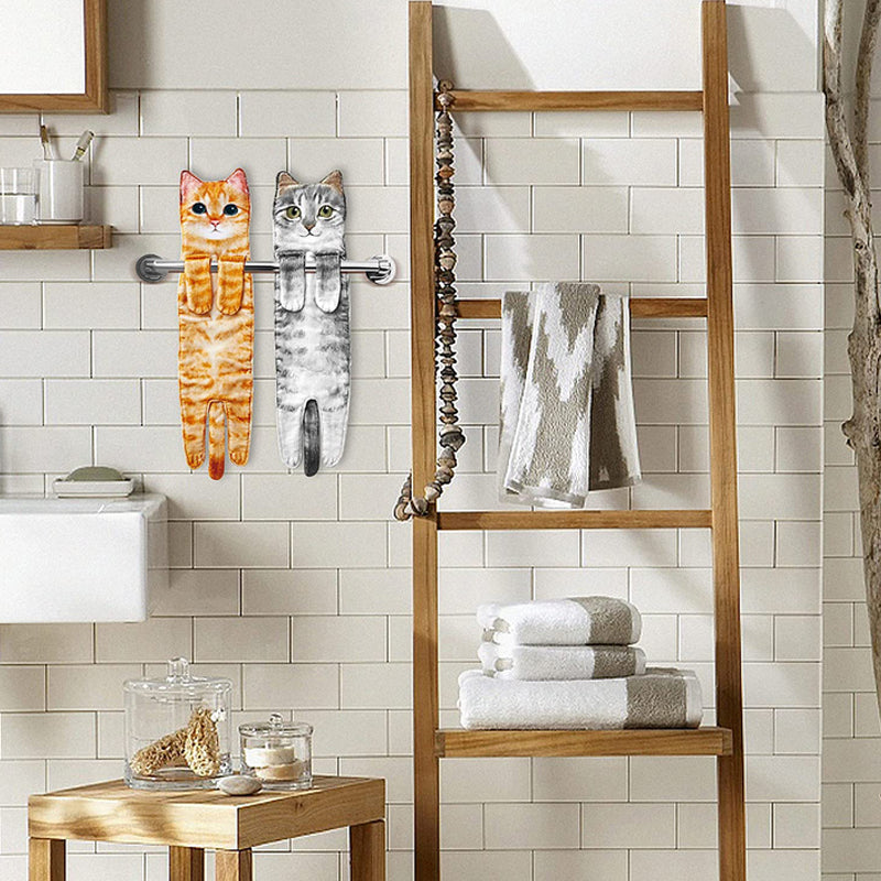 💖Uitverkoop 58% Korting😺Schattige kattenhanddoek🐾