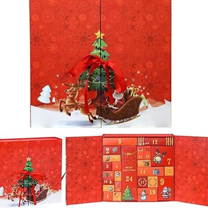 24-daagse kerstkalender adventskalender geschenkdoos