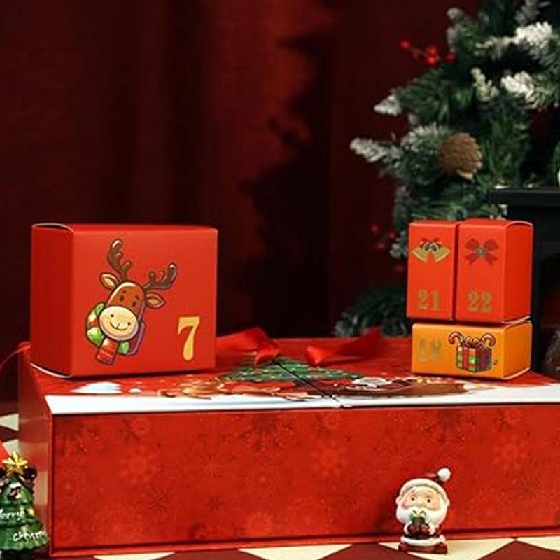 24-daagse kerstkalender adventskalender geschenkdoos