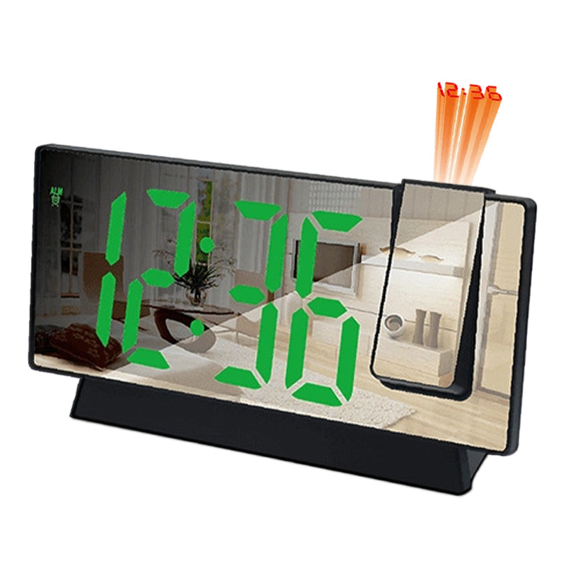 LED-spiegelprojectie-wekker