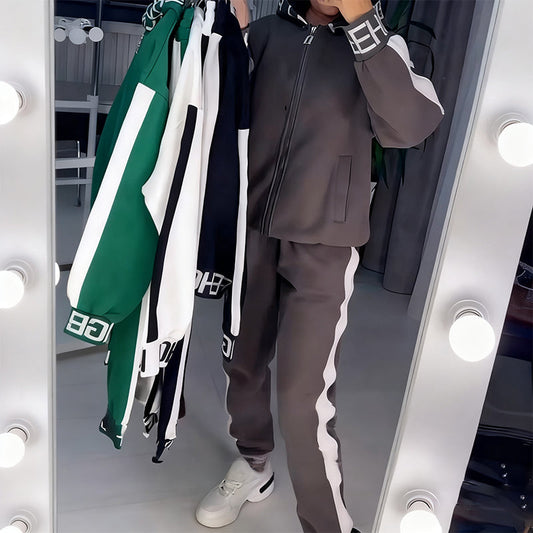 👟 Comfort ontmoet stijl: jouw ultieme kleurblok trainingspak voor iedere dag!