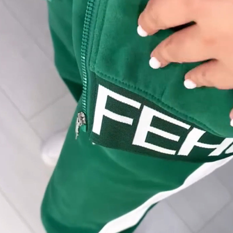 👟 Comfort ontmoet stijl: jouw ultieme kleurblok trainingspak voor iedere dag!