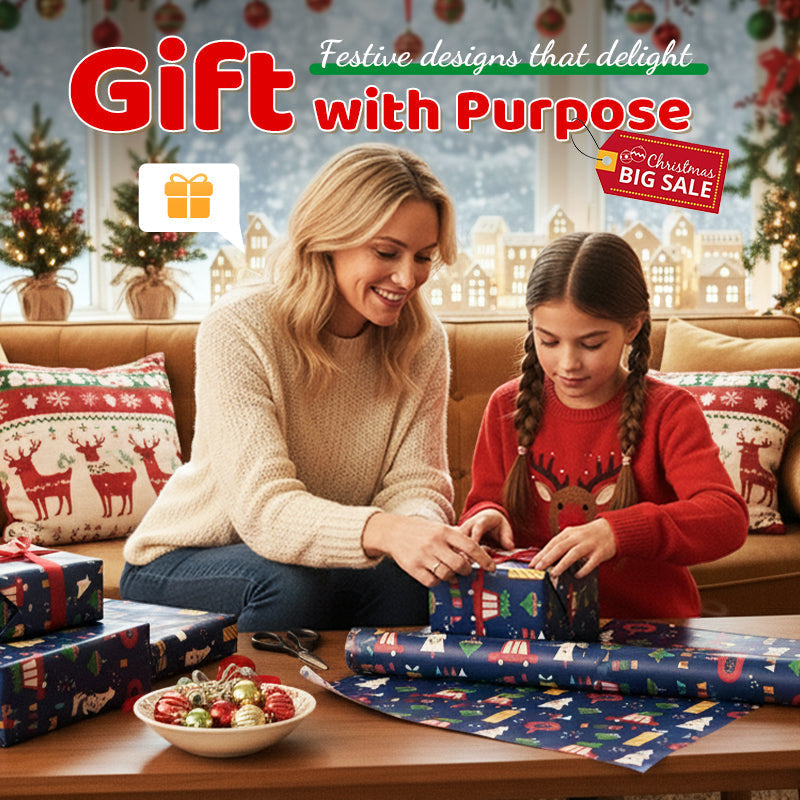 🎅 Vrolijke kerstprints die elk geschenk laten stralen onder de boom!