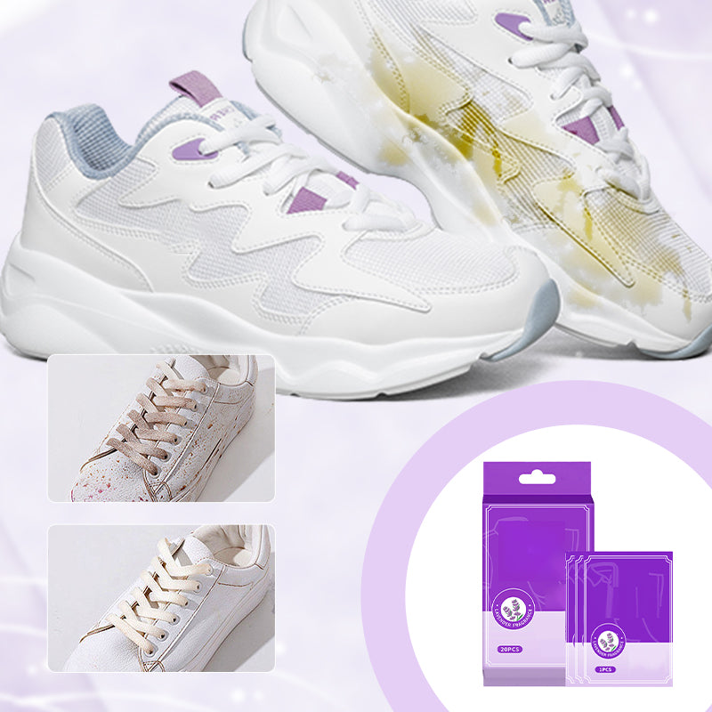 🔥Hot Sales-49% OFF⚡Portable Stain Remover Wipes for Clothes & Shoes