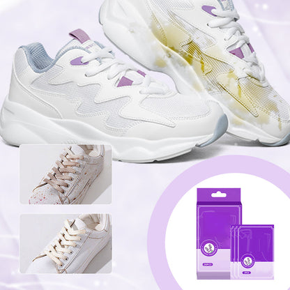 🔥Hot Sales-49% OFF⚡Portable Stain Remover Wipes for Clothes & Shoes