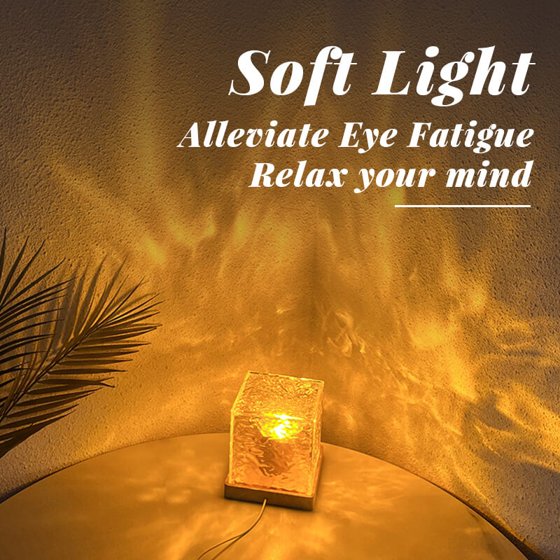 🎁Dynamische roterende watergolfnachtprojector