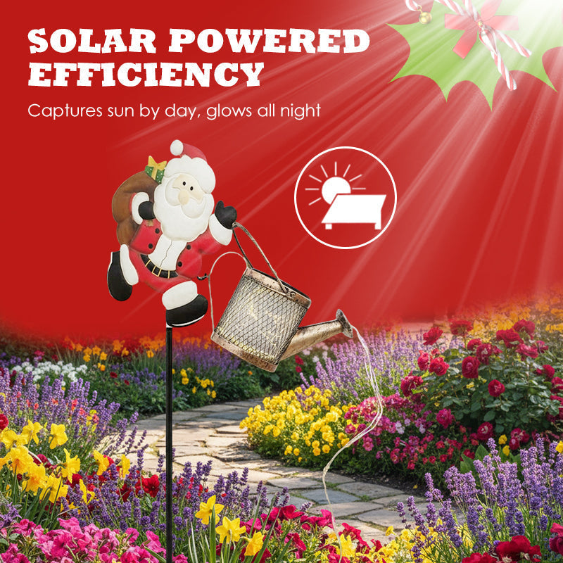 Kerstman Ketelvorm Zonnelamp