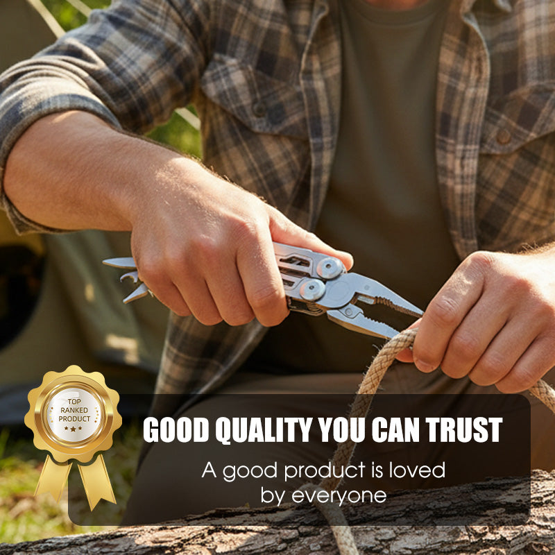 12-in-1 roestvrijstalen opvouwbare multitooltang