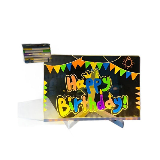 ✨ Kerstcadeau Tip! Verlicht Tekenbord – Herbruikbaar, Oplichtend & Perfect voor Kinderen 🎁💡