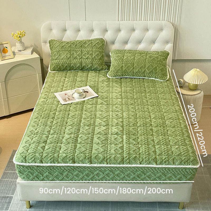 🎄✨ KERSTAANBIEDING 50% KORTING! Warm Hoeslaken van Geborsteld Flanel – Extra Zacht, 40 cm Diepe Hoeken & Antislip ❄️🛏️