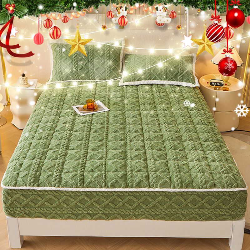 🎄✨ KERSTAANBIEDING 50% KORTING! Warm Hoeslaken van Geborsteld Flanel – Extra Zacht, 40 cm Diepe Hoeken & Antislip ❄️🛏️