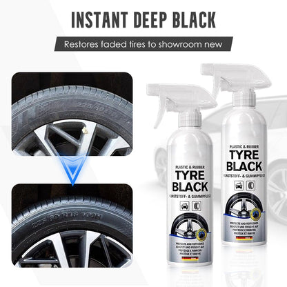 🔥 HOT SALE ✨ Glans- & Beschermingsspray voor Kunststof en Rubber Banden 💎 Diepe Glans · Langdurige Bescherming | Nu 50% KORTING ⏳