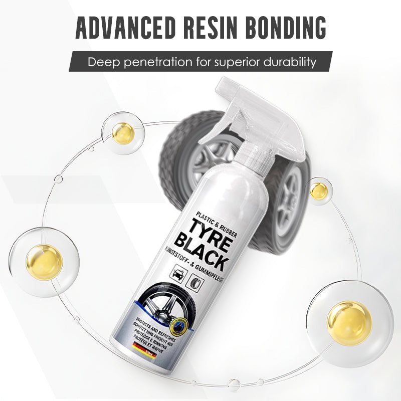 🔥 HOT SALE ✨ Glans- & Beschermingsspray voor Kunststof en Rubber Banden 💎 Diepe Glans · Langdurige Bescherming | Nu 50% KORTING ⏳