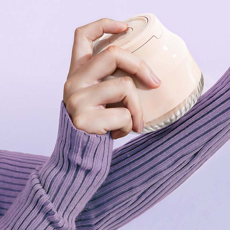 Elektrische Pluizentondeuse met 6 Messen en Handgreep