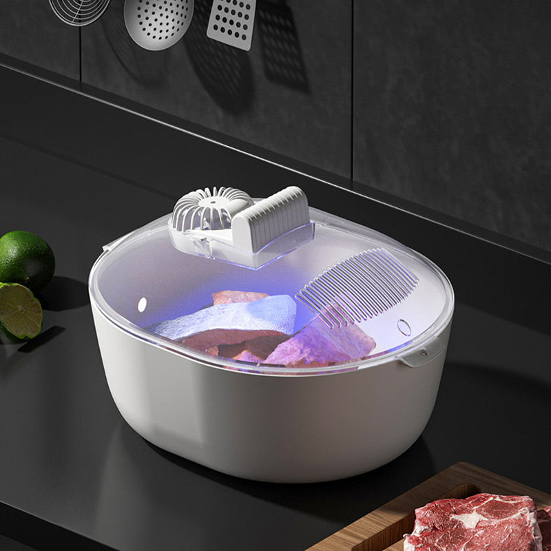 🍽️Keuken Must-Have! Ontdooier met Timer & UV – Perfect voor Elk Huisgezin