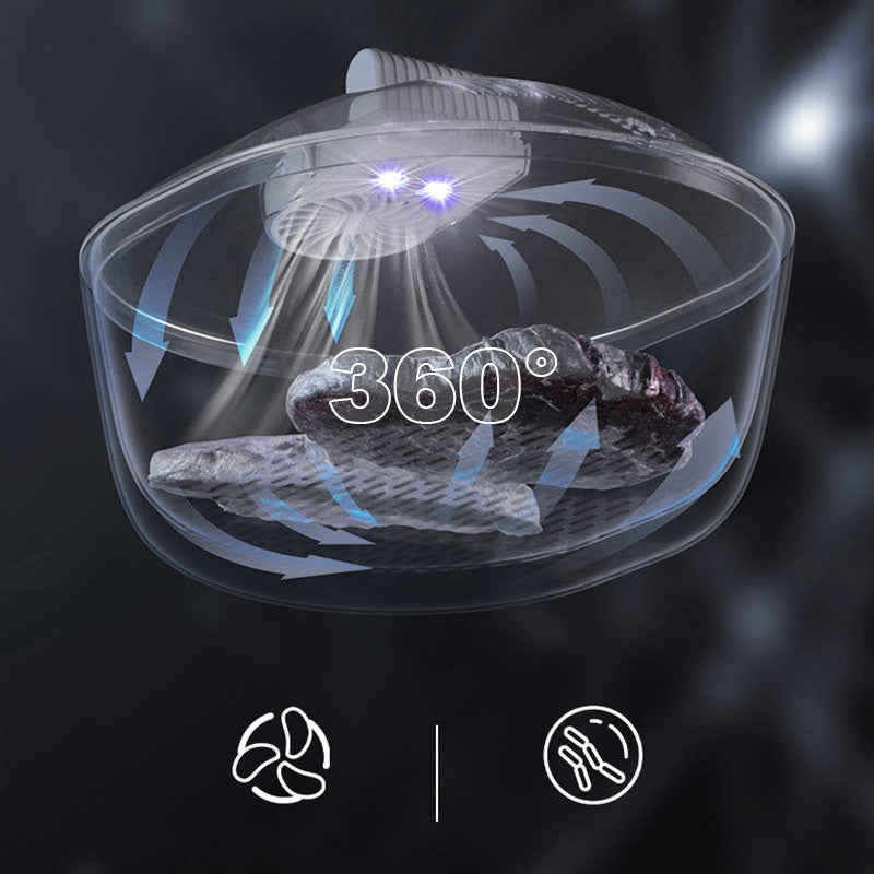 🍽️Keuken Must-Have! Ontdooier met Timer & UV – Perfect voor Elk Huisgezin