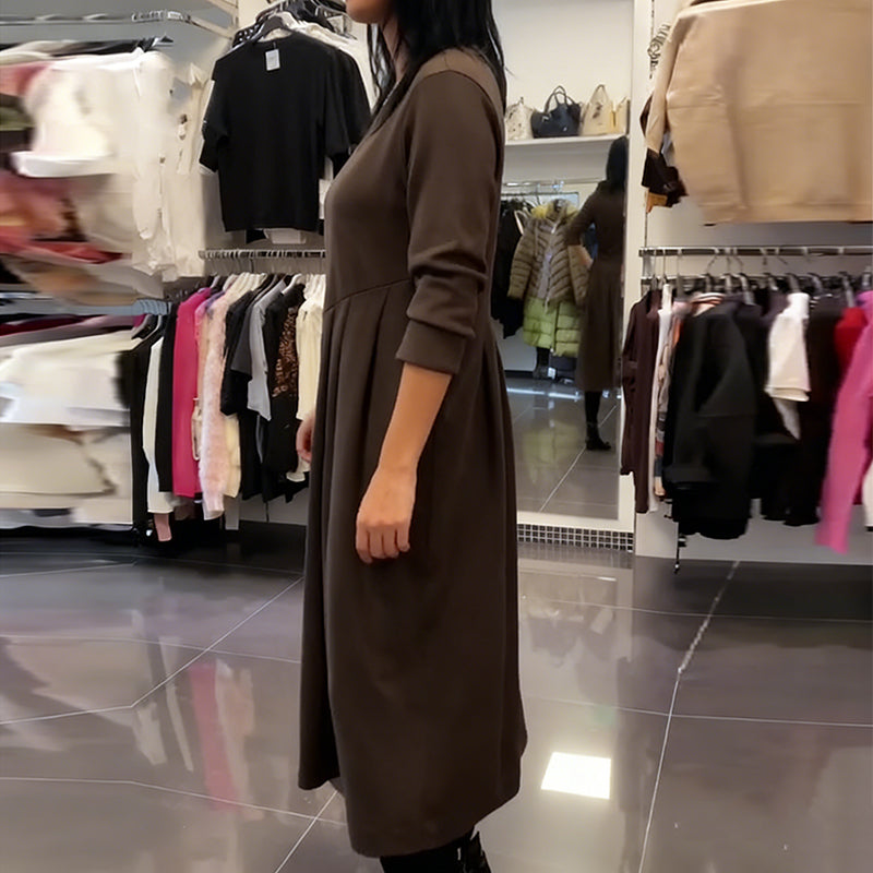 🌟 Asymmetrische plooien voor een moderne, stijlvolle look!