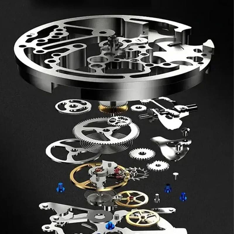 🔥50% korting! Waterdicht automatisch mechanisch herenhorloge met Romeins skelet⌚⚙️