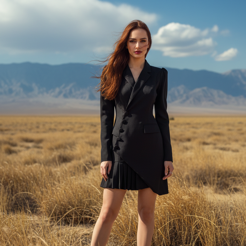 👑Blazerjurk voor Sterke & Elegante Vrouwen – Chic en Tijdloos