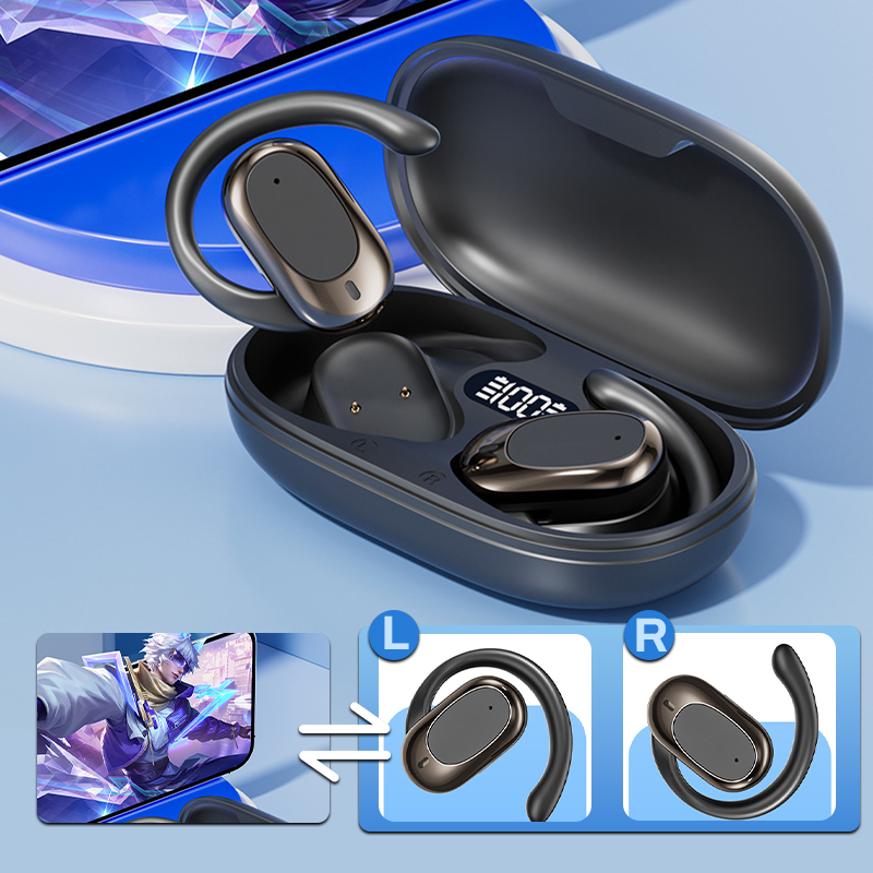 🔥Mega Zomer Sale!🔥Waterdichte open oortelefoon met AI-vertaling