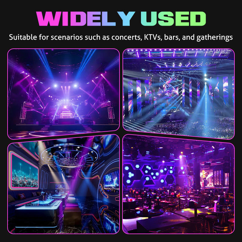 🔈✨ Nu 48% Korting – Beperkte Tijd! ⏰ Multi-Beam LED Sfeerverlichting – 6 Beweegbare Lichten, Geluidsgeactiveerd & Met Afstandsbediening!