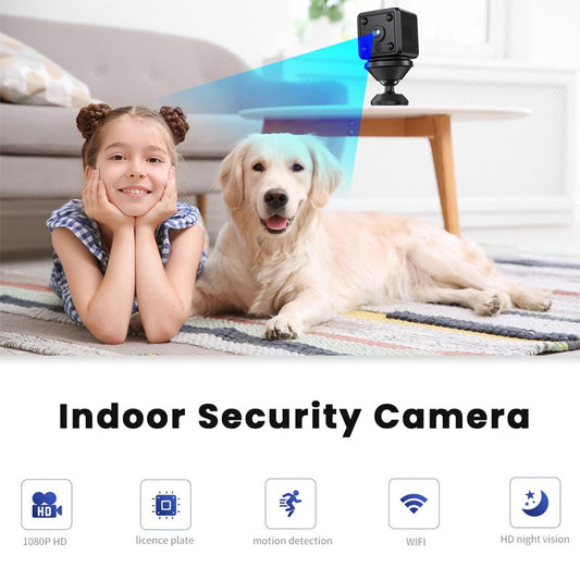 🎉Nieuwjaars Cadeau 45% KORTING!🚨1080P HD Mini Bewakingscamera (Magnetische Montage + Nachtzicht) – Bewegingsdetectie & Wireless: 24/7 Bewakingsveiligheid Zonder Boren!