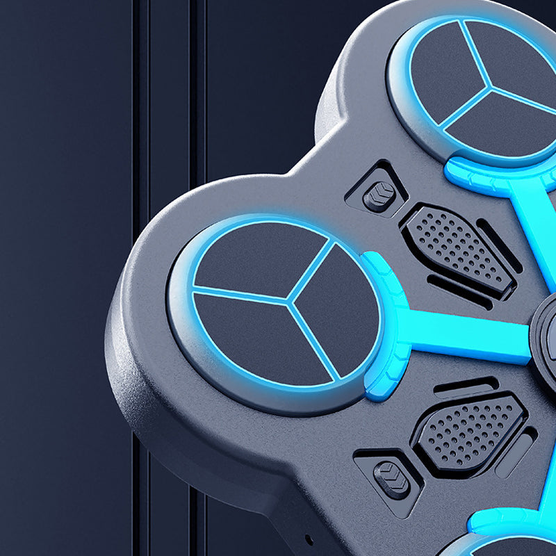 🥊 NU 52% KORTING! Bluetooth Muziekboksmachine voor Kinderen – Met LED-lichten, 3 Snelheden & Veilig Opblaasbaar Ontwerp 🎵