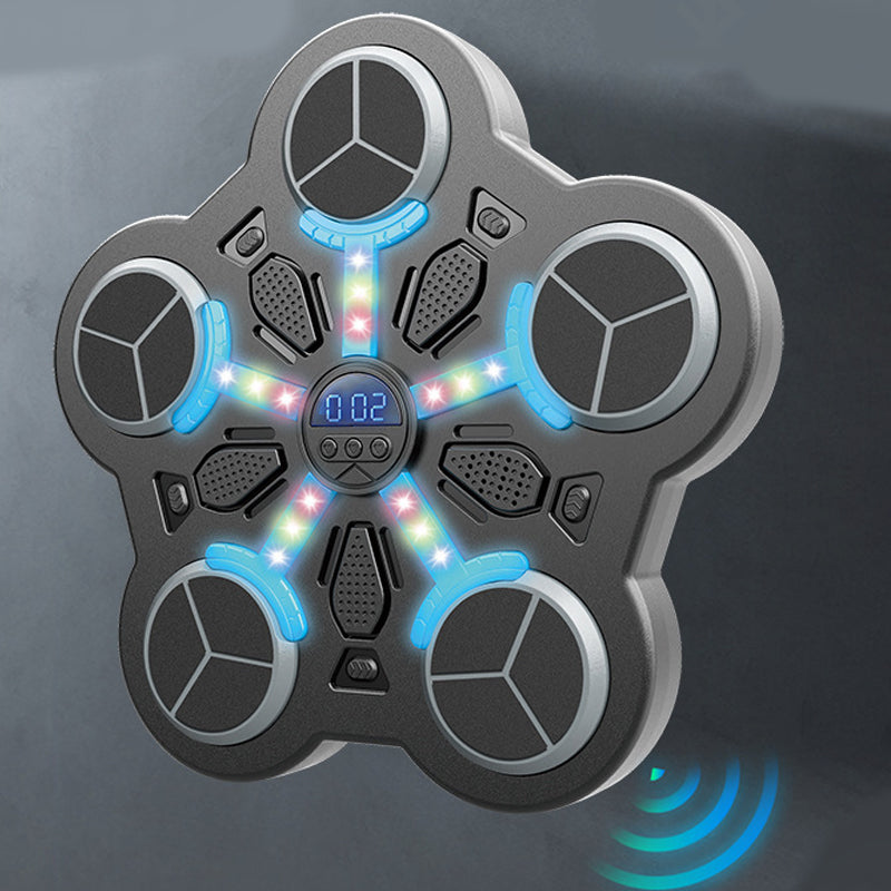 🥊 NU 52% KORTING! Bluetooth Muziekboksmachine voor Kinderen – Met LED-lichten, 3 Snelheden & Veilig Opblaasbaar Ontwerp 🎵