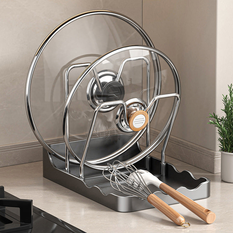 🍳 Christmas Deal – Slimme Keukenhouder voor Deksel & Plank!