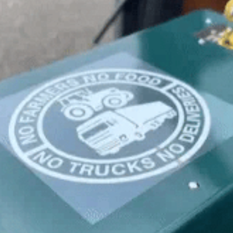 🎄Kerstdeal ALTIJD 50% KORTING!🚜 AutoVinylSticker: “No Farmers No Food - No Trucks No Deliveries” – Duurzaam Vinyl + Eenvoudig Te Aansluiten！