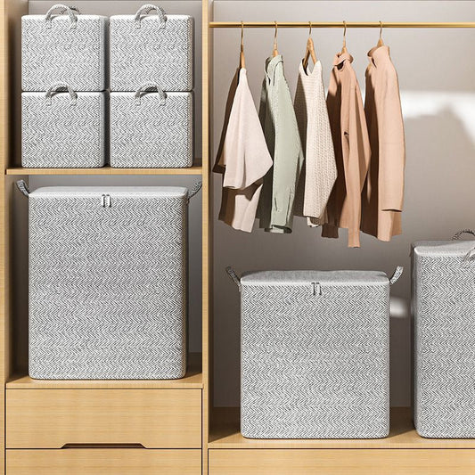 🎉Nieuwjaars Cadeau 50% KORTING!🧺Extra Grote Opbergtas (110-220L): Duurzaam Non-Woven – Ruim Voor Dekbedden, Kleding & Meer!