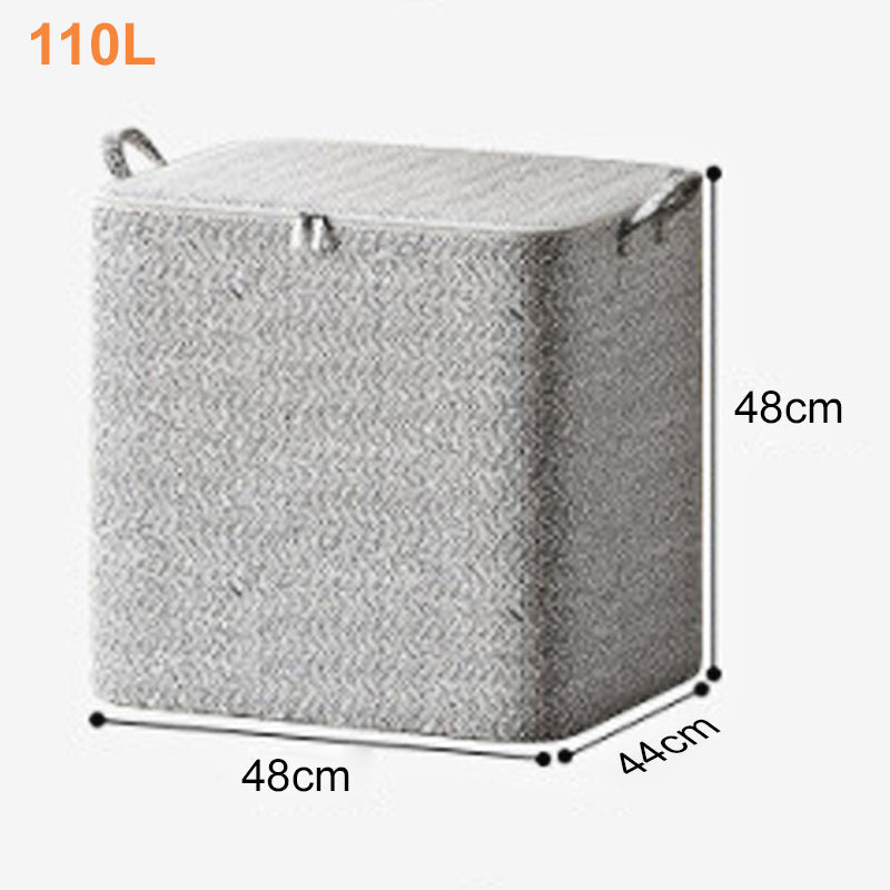 🎉Nieuwjaars Cadeau 50% KORTING!🧺Extra Grote Opbergtas (110-220L): Duurzaam Non-Woven – Ruim Voor Dekbedden, Kleding & Meer!