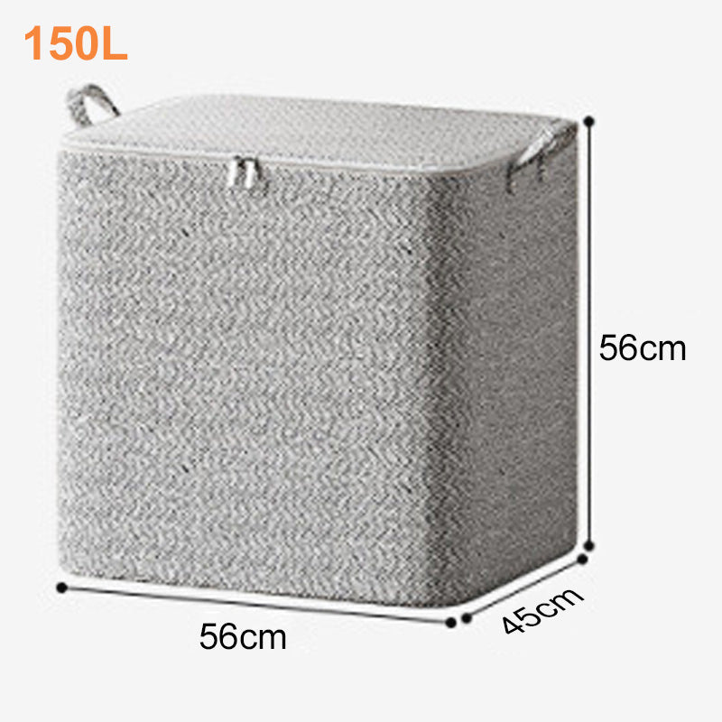 🎉Nieuwjaars Cadeau 50% KORTING!🧺Extra Grote Opbergtas (110-220L): Duurzaam Non-Woven – Ruim Voor Dekbedden, Kleding & Meer!