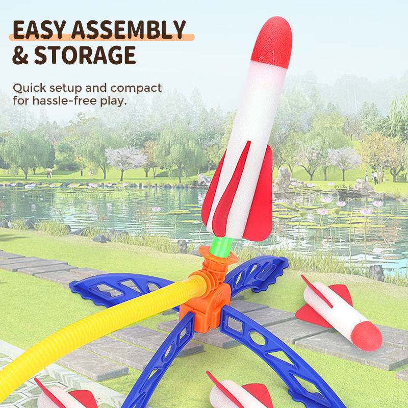 LED-raketwerper voor kinderen