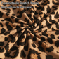 🔥57% KORTING💖 (Nieuwe collectie)! Damesrok met luipaardprint en ruches – Zacht en wild