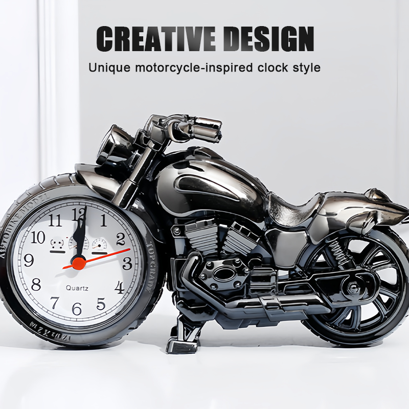 🔥 50% KORTING – Creatieve motorfietswekker! Uniek ontwerp, perfect cadeau 🏍️⏰