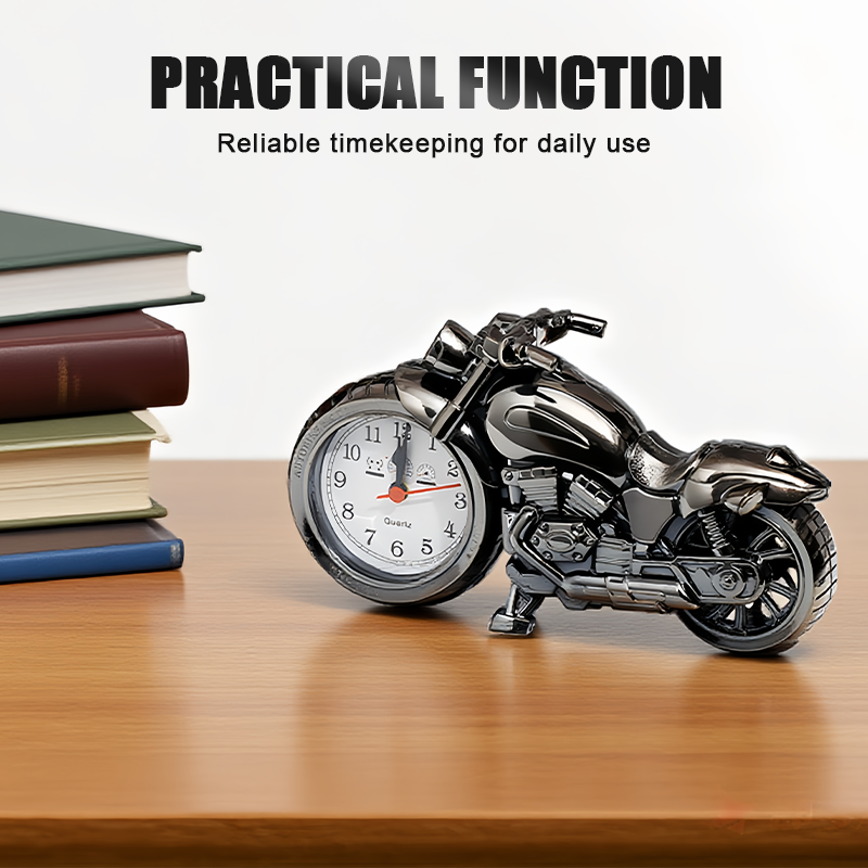 🔥 50% KORTING – Creatieve motorfietswekker! Uniek ontwerp, perfect cadeau 🏍️⏰