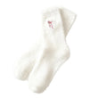 Schattige en warme pluche sokken voor dames