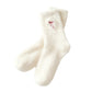 Schattige en warme pluche sokken voor dames