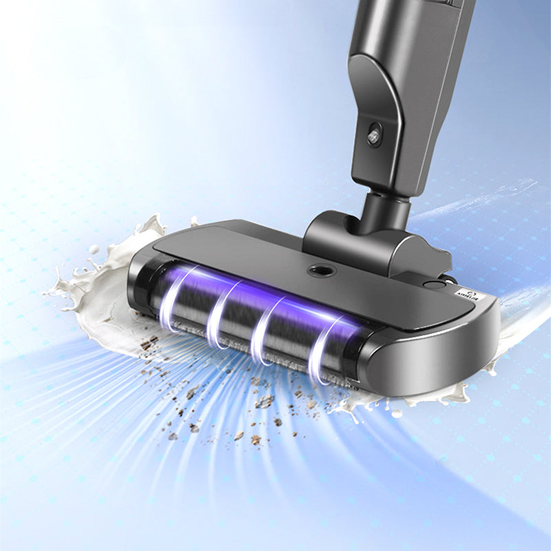 Natte en droge stofzuiger Zelfreinigend Draadloos Vloerreinigingsapparaat Lichte dweil voor harde vloeren Dierenharen Etensresten Volledige reiniging zonder uitslag