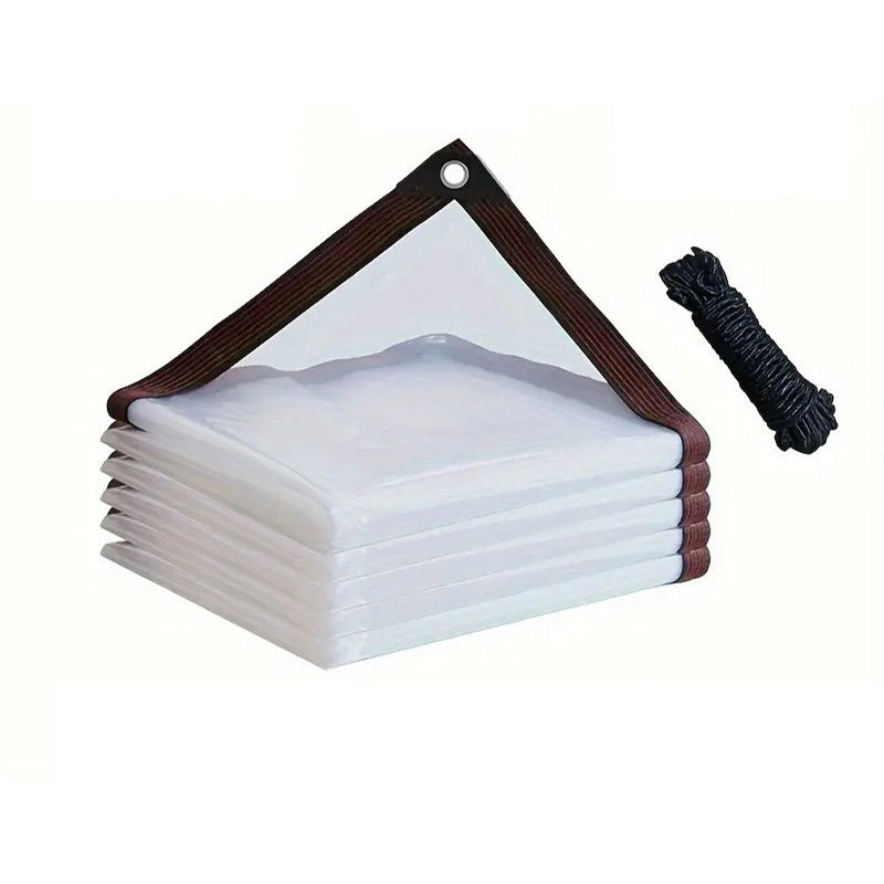 ⏰ 50% KORTING – Stevig & Transparant Waterdicht Zeil | UV-bestendig, scheurvast en perfect voor tuin, balkon, auto en buitenbescherming 🌧️🛡️