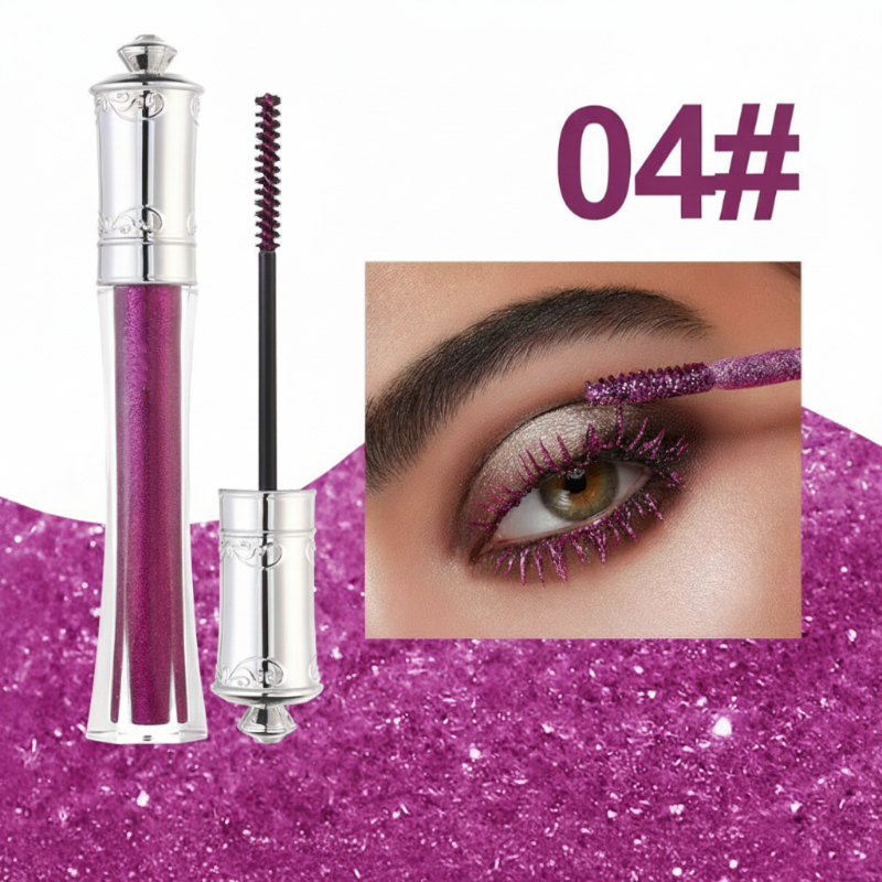 💎Koop 1 krijg 1 gratis🌟Waterproof sprankelende gekleurde mascara
