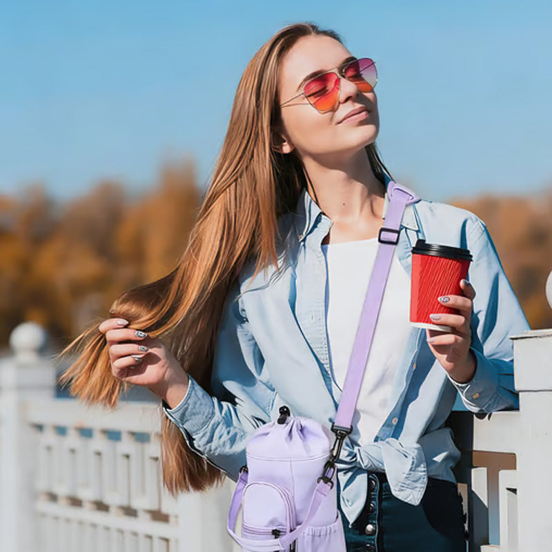 🌊 Exclusieve Korting -50%! 🎒 Waterfles Tas Met Telefoonzak – Perfect voor Outdoor & Dagelijks Gebruik 🌲 | Isolerend, Veel Opgruimte & Dubbele Banden ✨