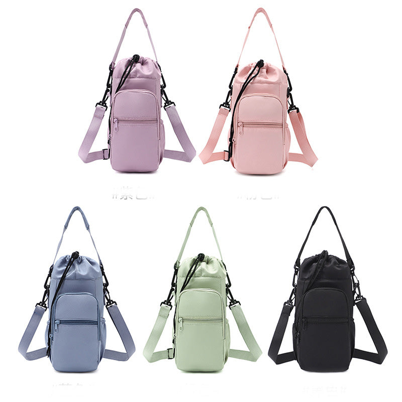 🌊 Exclusieve Korting -50%! 🎒 Waterfles Tas Met Telefoonzak – Perfect voor Outdoor & Dagelijks Gebruik 🌲 | Isolerend, Veel Opgruimte & Dubbele Banden ✨
