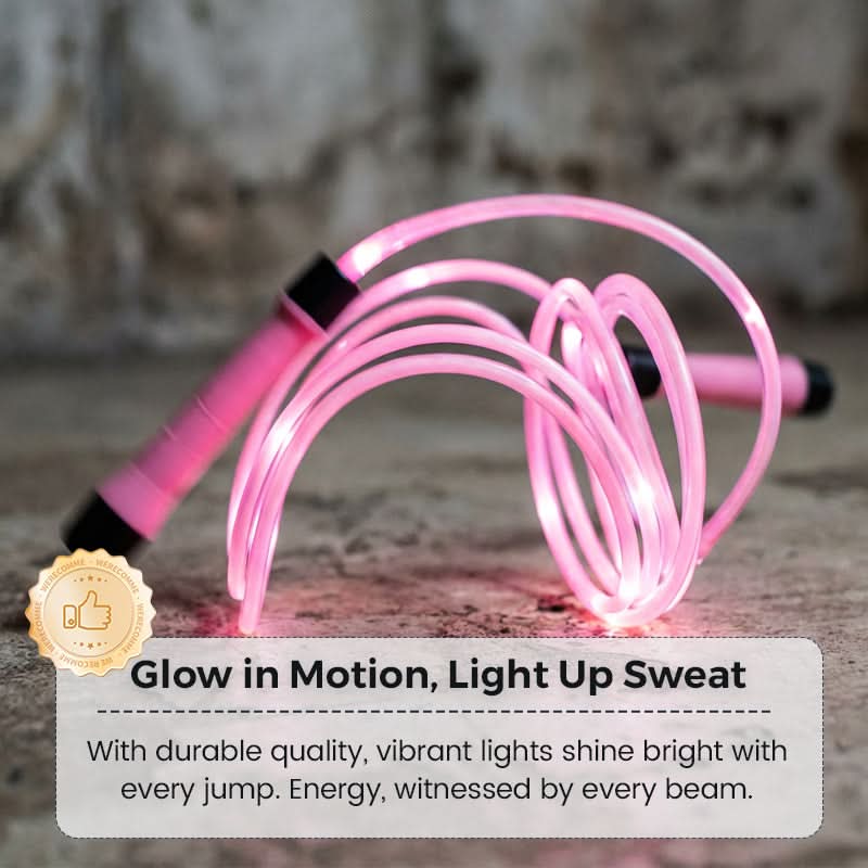 🎉 Nieuwjaars Aanbieding - 56% KORTING! ✨ LED Springtouw voor Kinderen – Speel in Stijl met Magische Lichtshow! 💡