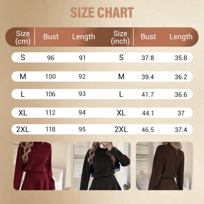 🌸✨Damesjurk met hoge kraag, A-lijn en mini-lengt