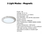 💡 Magnetische Bewegingssensor Plafondlamp – Slim Licht Zonder Boren